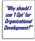 Why use IOpt for Organizational Development